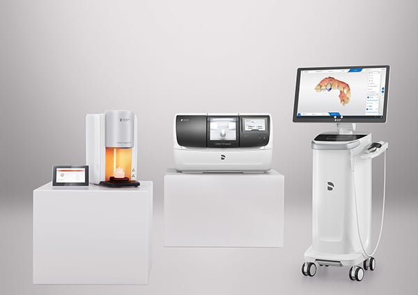 CEREC Primescan, Mill and Speedfire Oven