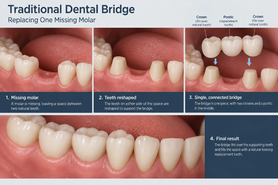 Traditional Dental Bridge